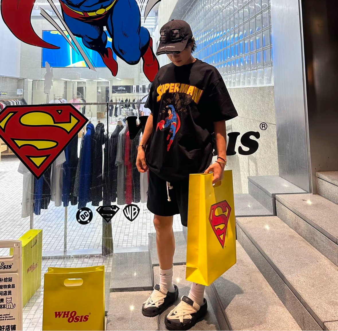 SUPERMAN 聯名|復古漫畫風短袖T恤