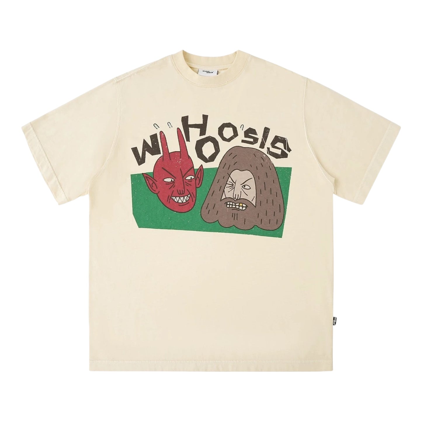 WHOOSIS 惡魔對話水洗短袖
