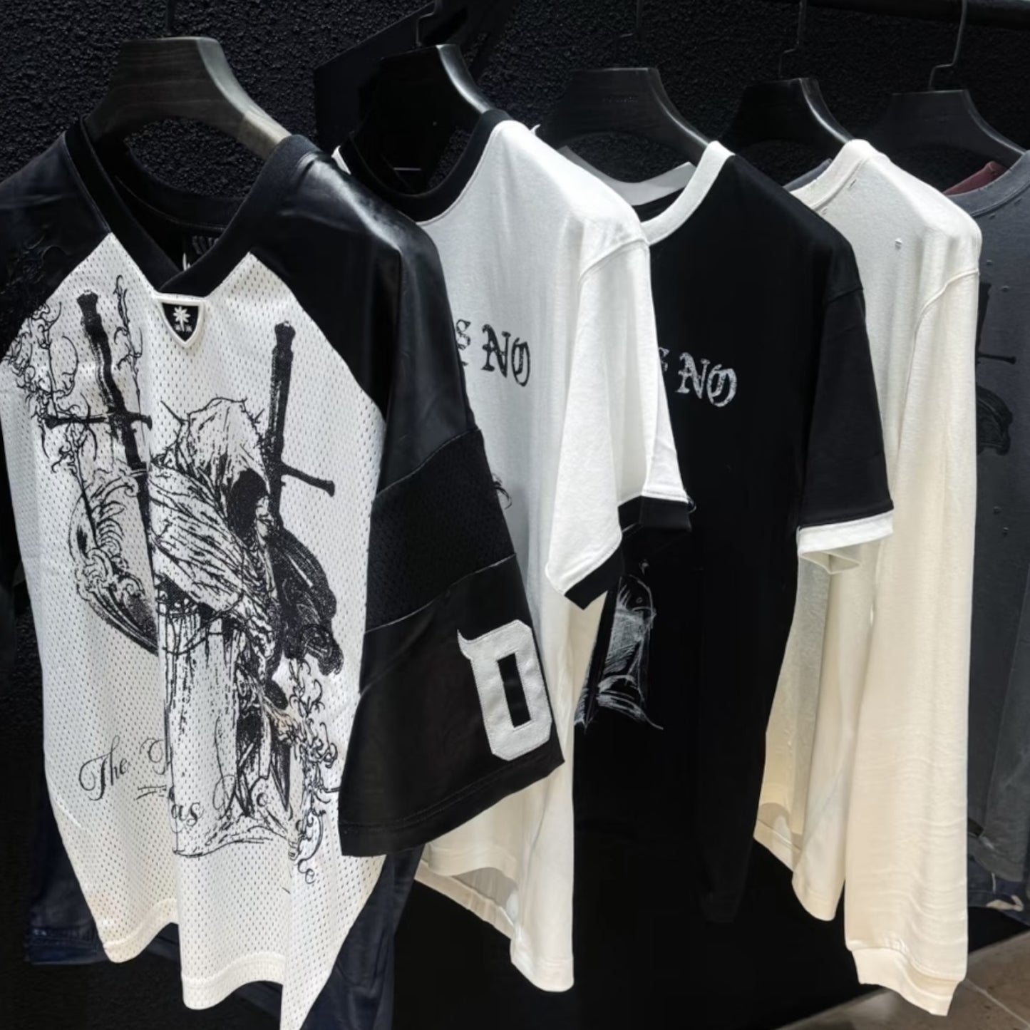 THBNP 曙光輝月|劍盾騎士印花橄欖球服