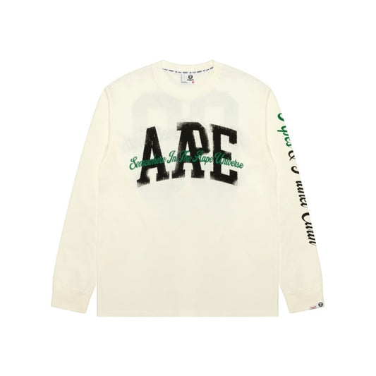 AAPE 字體印刷感長袖