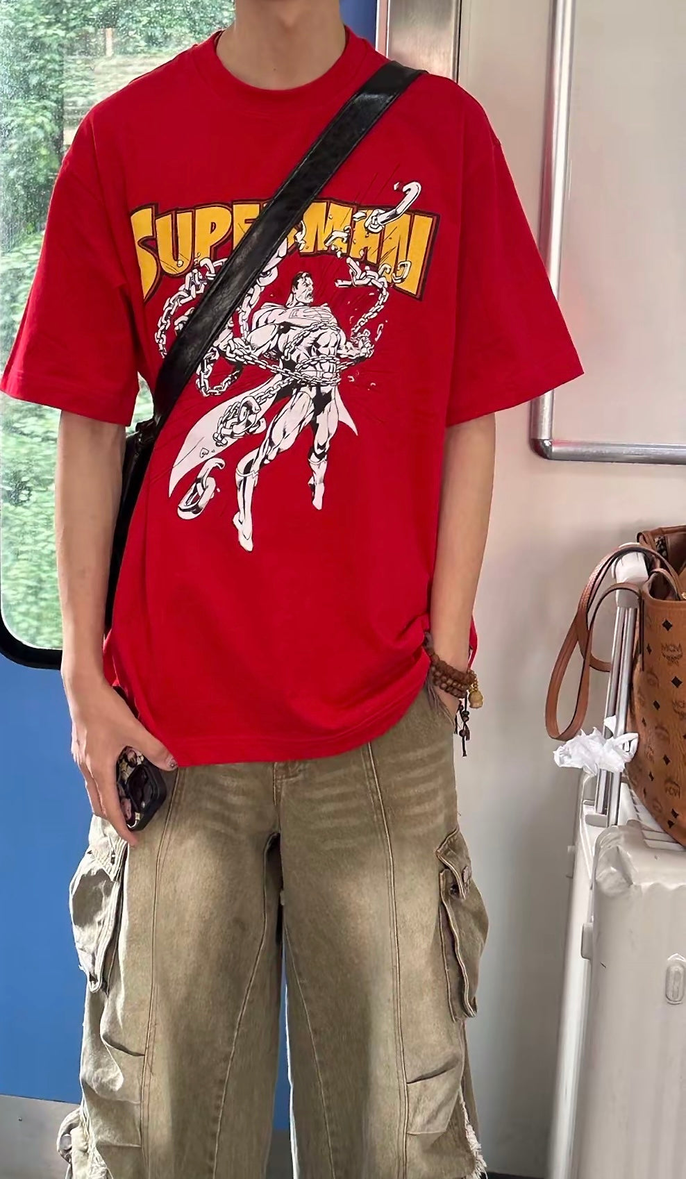 SUPERMAN 聯名|復古漫畫風短袖T恤