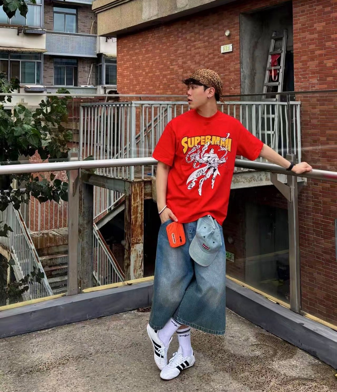 SUPERMAN 聯名|復古漫畫風短袖T恤