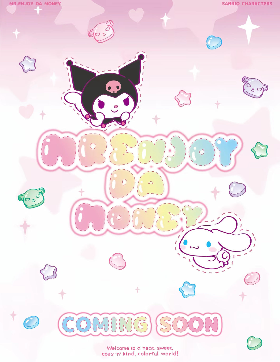 Kuromi × Cinnamoroll 官方聯名上衣｜三麗鷗限量聯名服飾