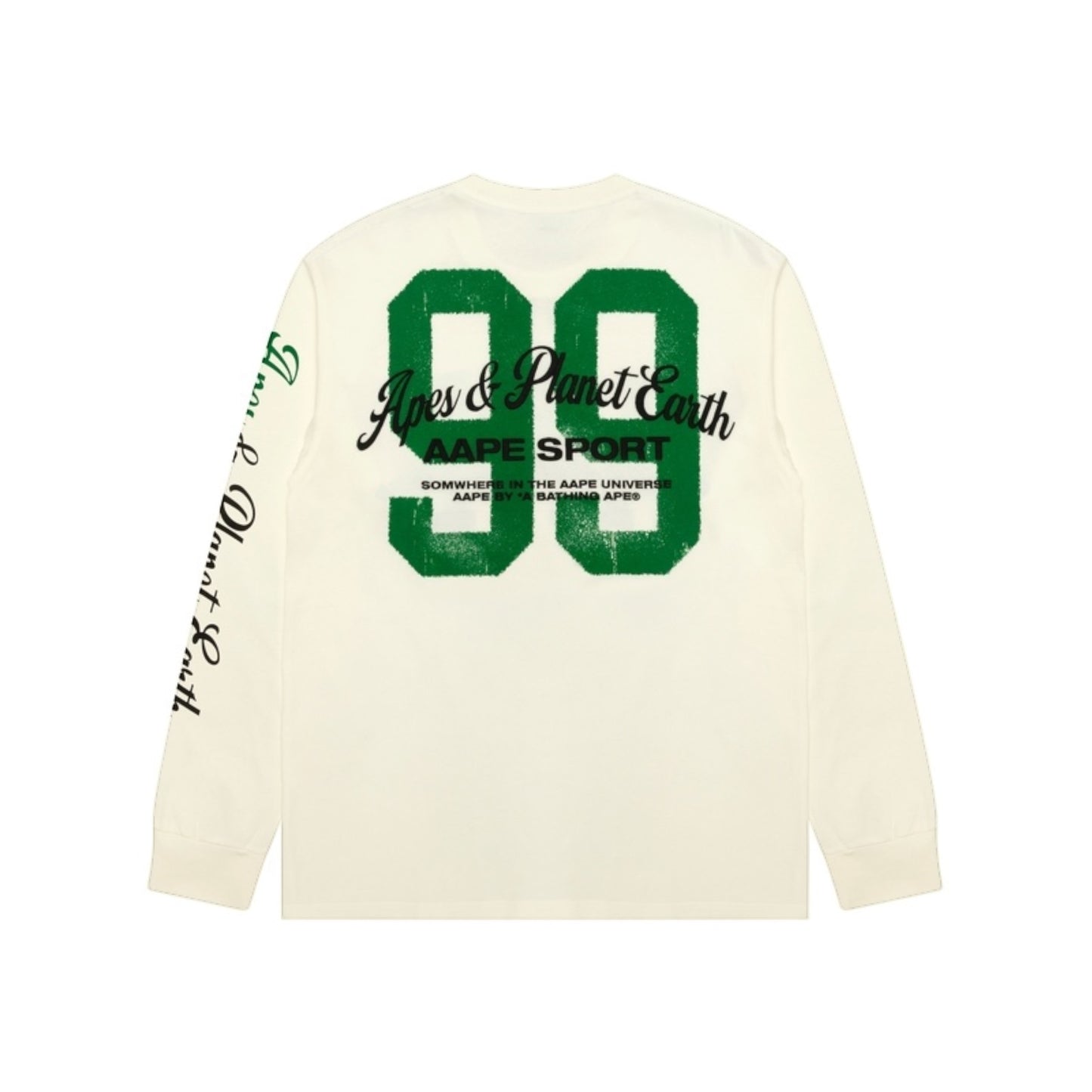 AAPE  字體印刷感長袖