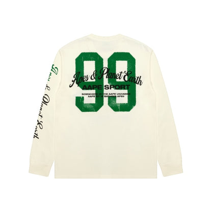 AAPE  字體印刷感長袖