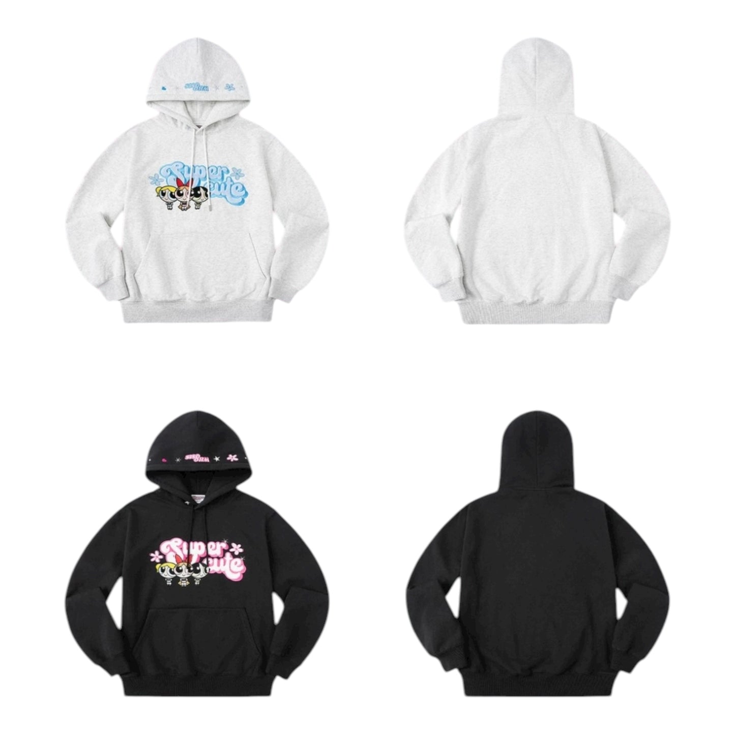 【飛天小女警2.0聯名】WHOOSIS 人物刺繡帽T