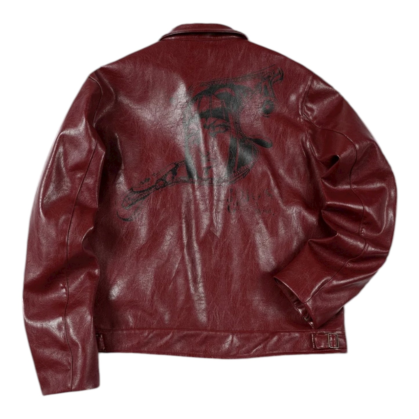 MEDM x JOJO 布加拉提素描皮衣