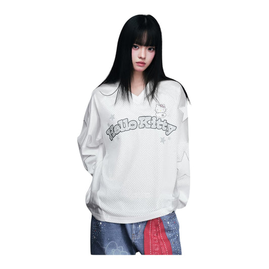 【HELLO KITTY官方聯名】kitty閃粉冰球服