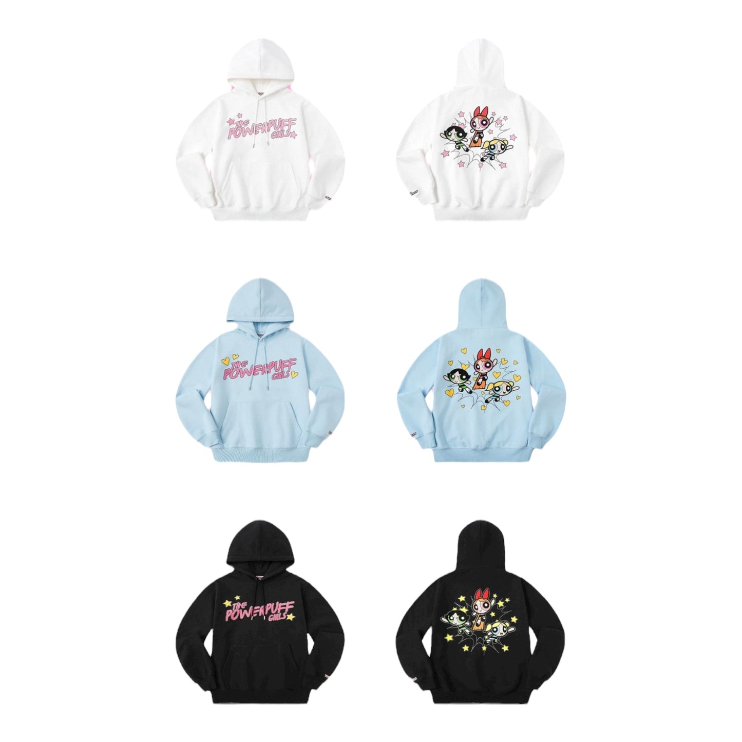 【飛天小女警2.0聯名】WHOOSIS 人物燙鑽小女警帽T