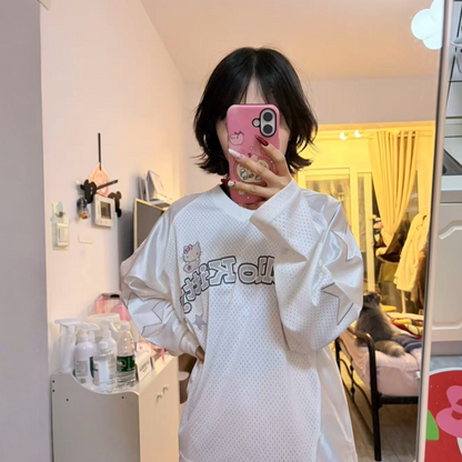 【HELLO KITTY官方聯名】kitty閃粉冰球服