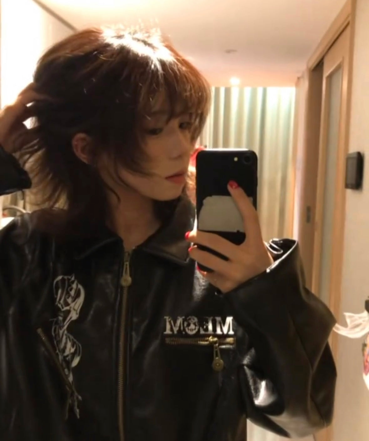 MEDM x JOJO 布加拉提素描皮衣