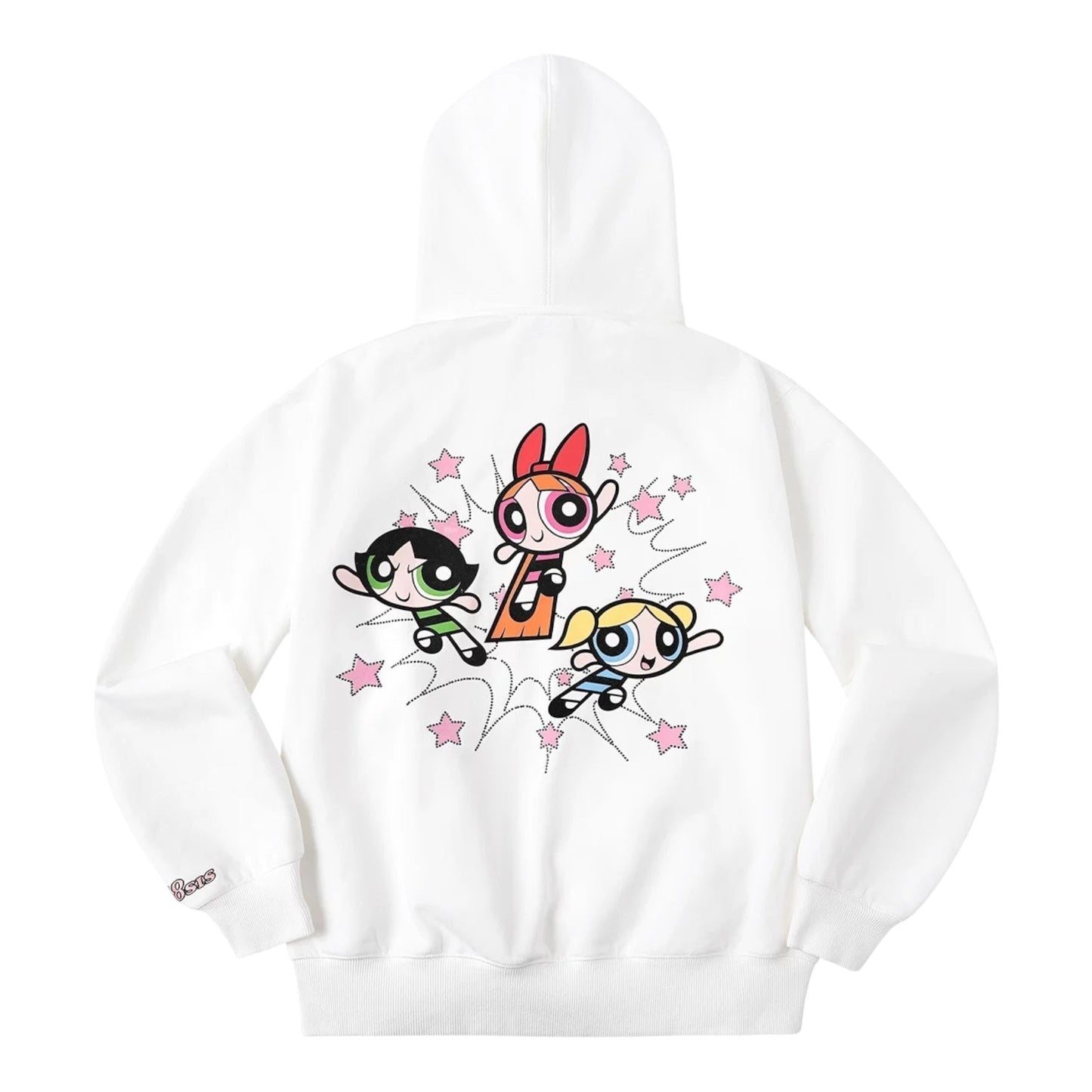 【飛天小女警2.0聯名】WHOOSIS 人物燙鑽小女警帽T