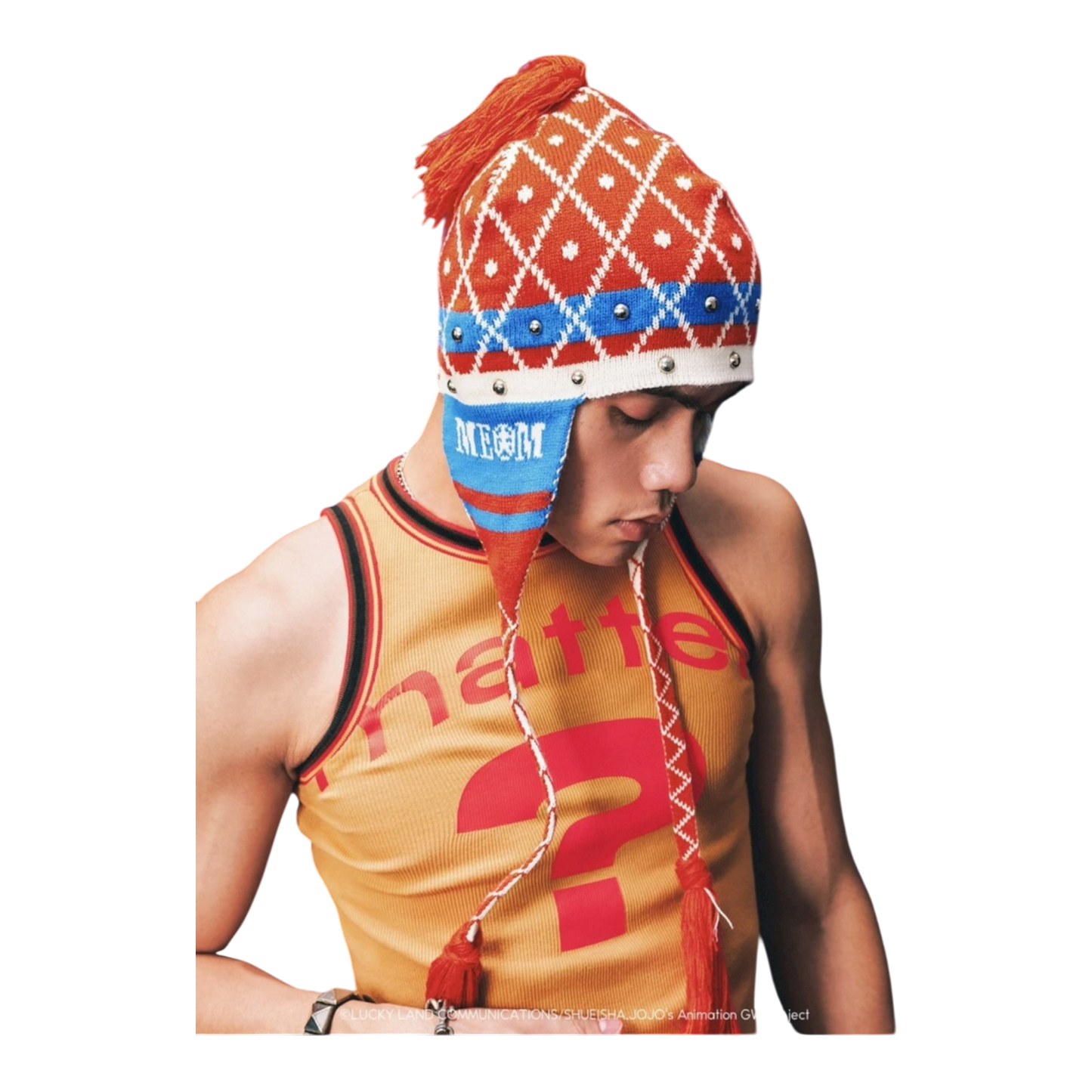 MEDM x JOJO 米斯達毛線帽