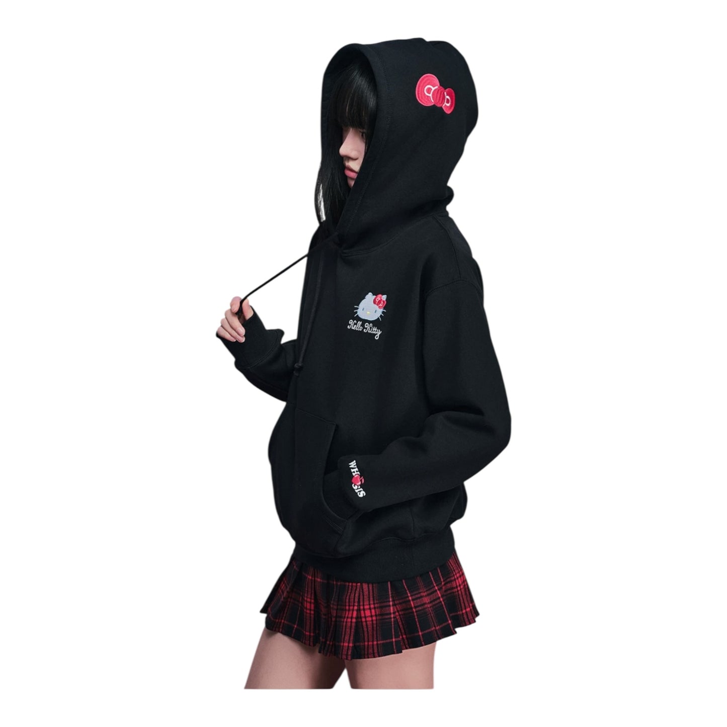 【HELLO KITTY官方聯名】愛心櫻桃帽T🍒
