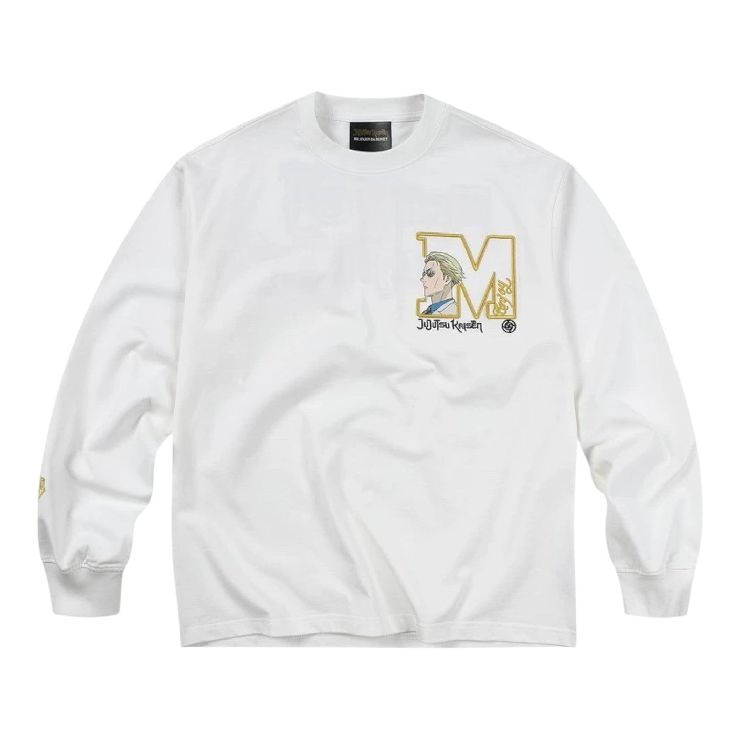 MEDM×咒術迴戰聯名-大M頭像刺繡字母長袖