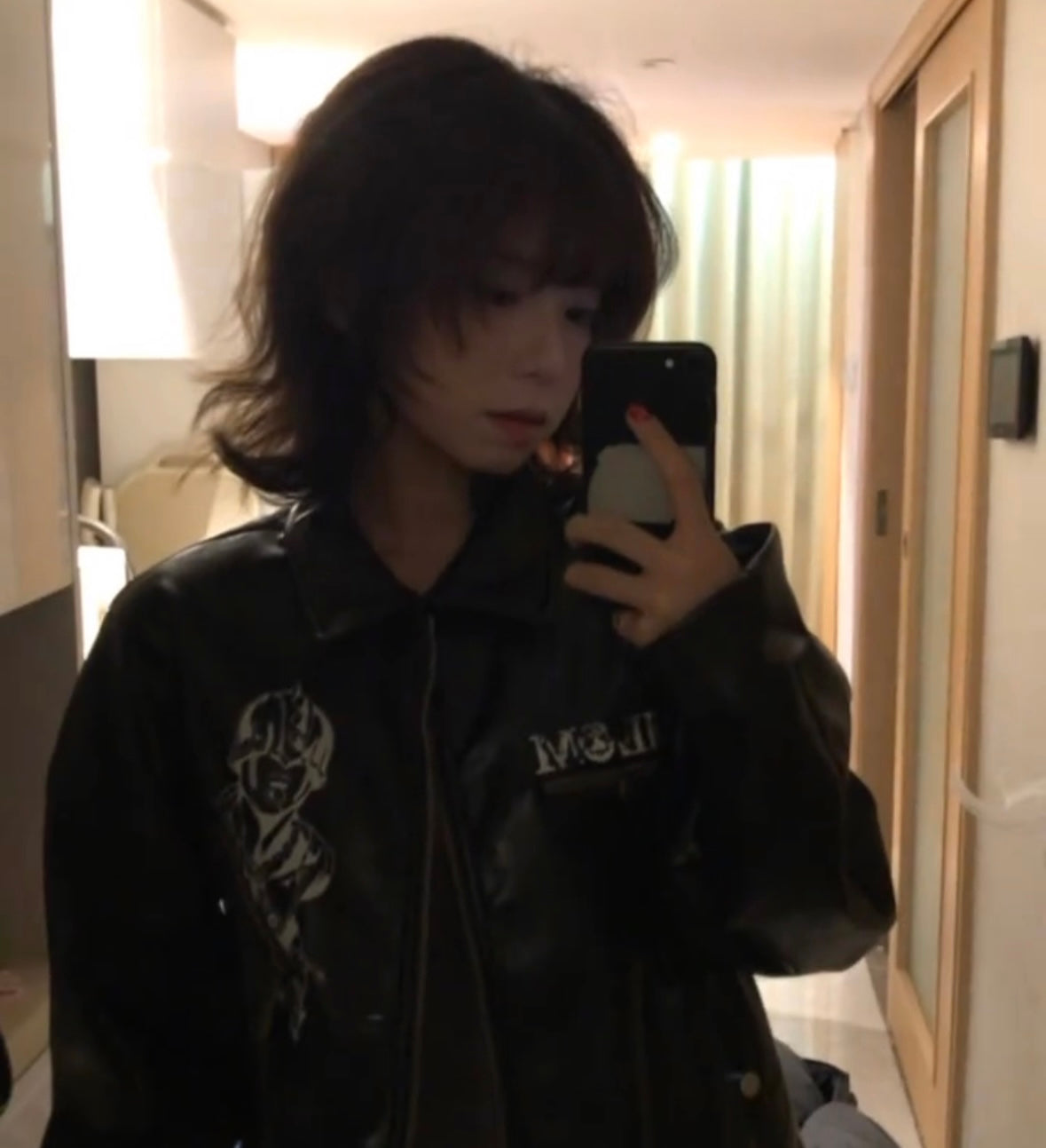 MEDM x JOJO 布加拉提素描皮衣