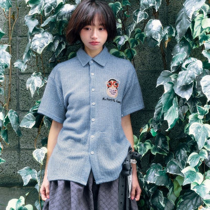MEDM xYUY 清新短袖襯衫