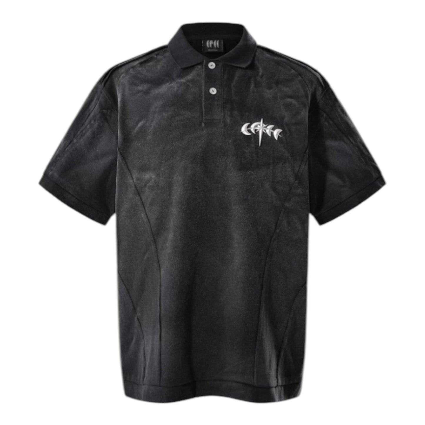 TBHNP 擦髒拼接金屬POLO
