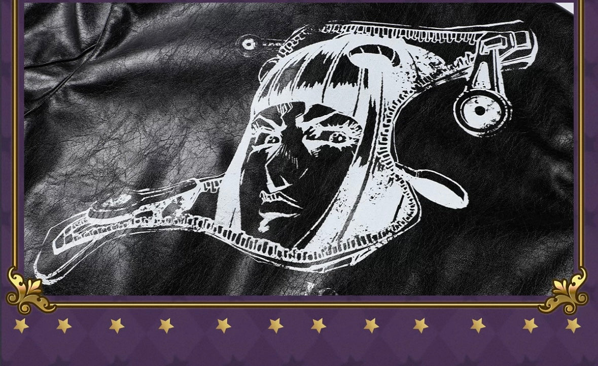 MEDM x JOJO 布加拉提素描皮衣