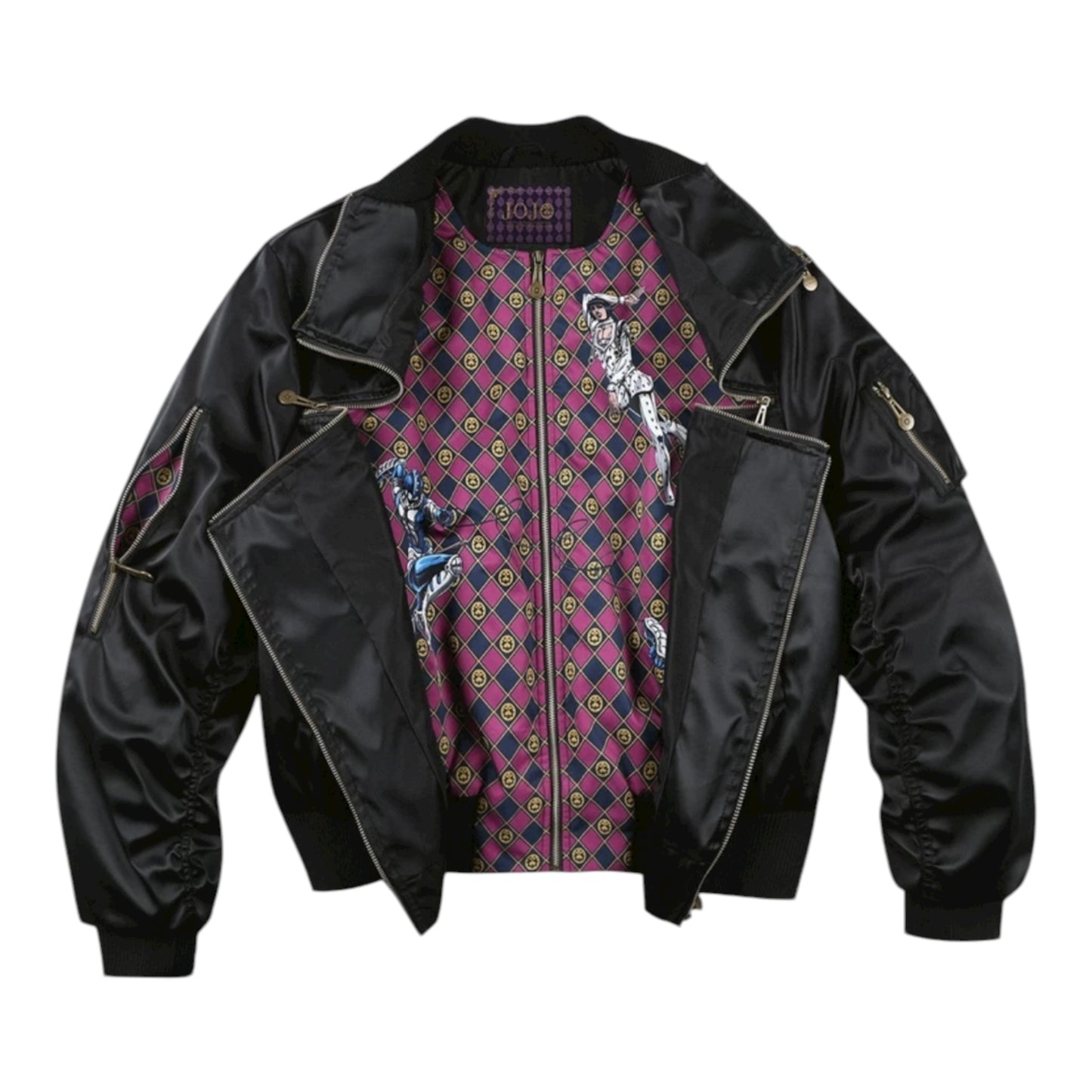 MEDM x JOJO 布加拉提十字拉鍊夾克
