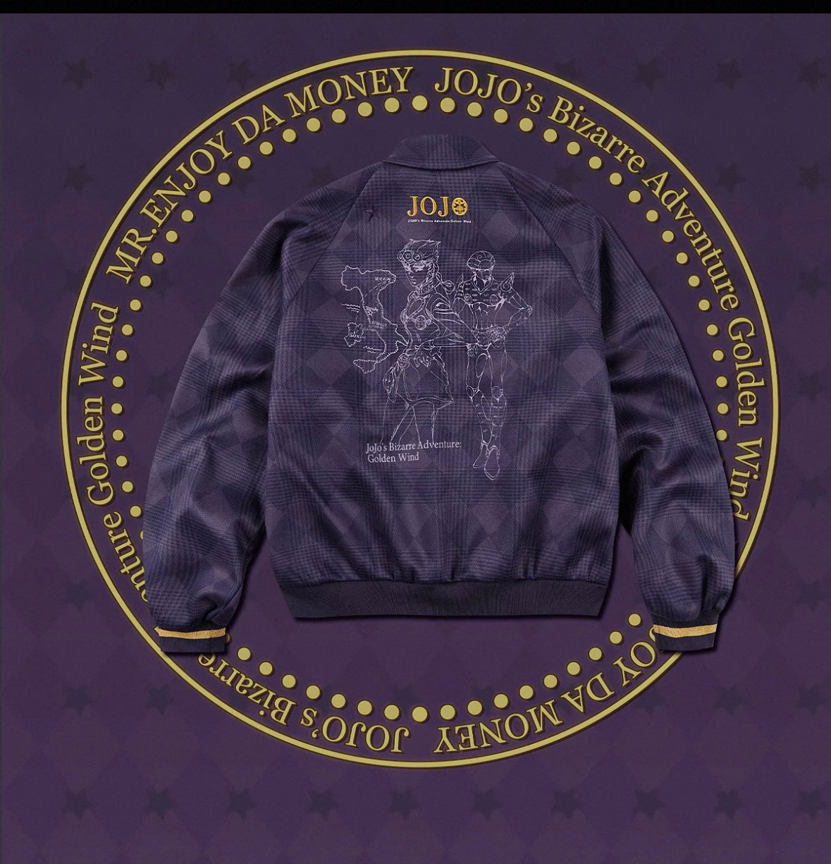 MEDM X JOJO 格紋刺繡外套