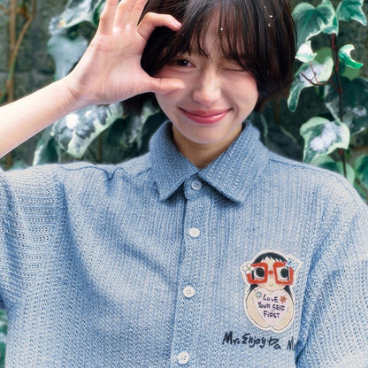 MEDM xYUY 清新短袖襯衫