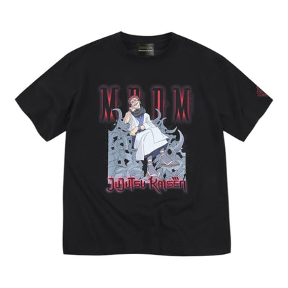 兩面宿儺印花短袖 T-shirt