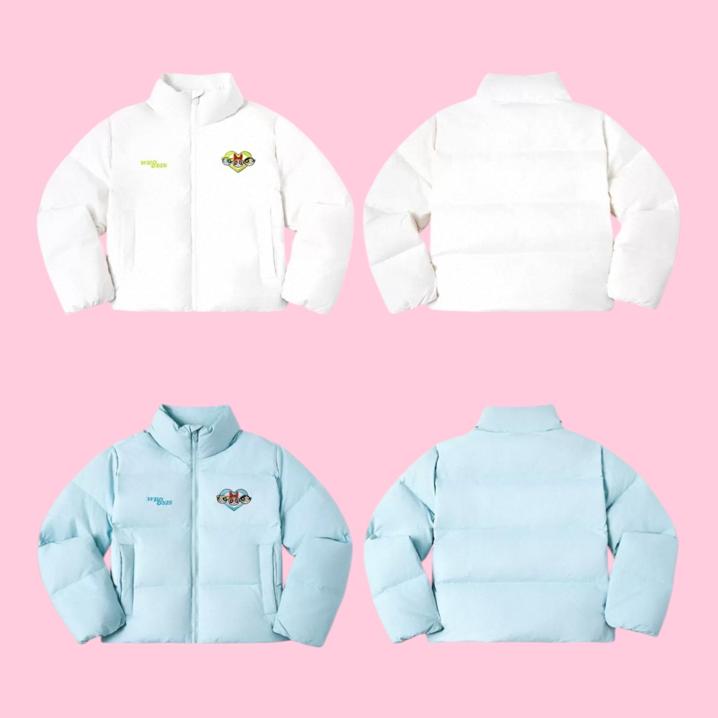 【飛天小女警2.0聯名】WHOOSIS 短款羽絨衣