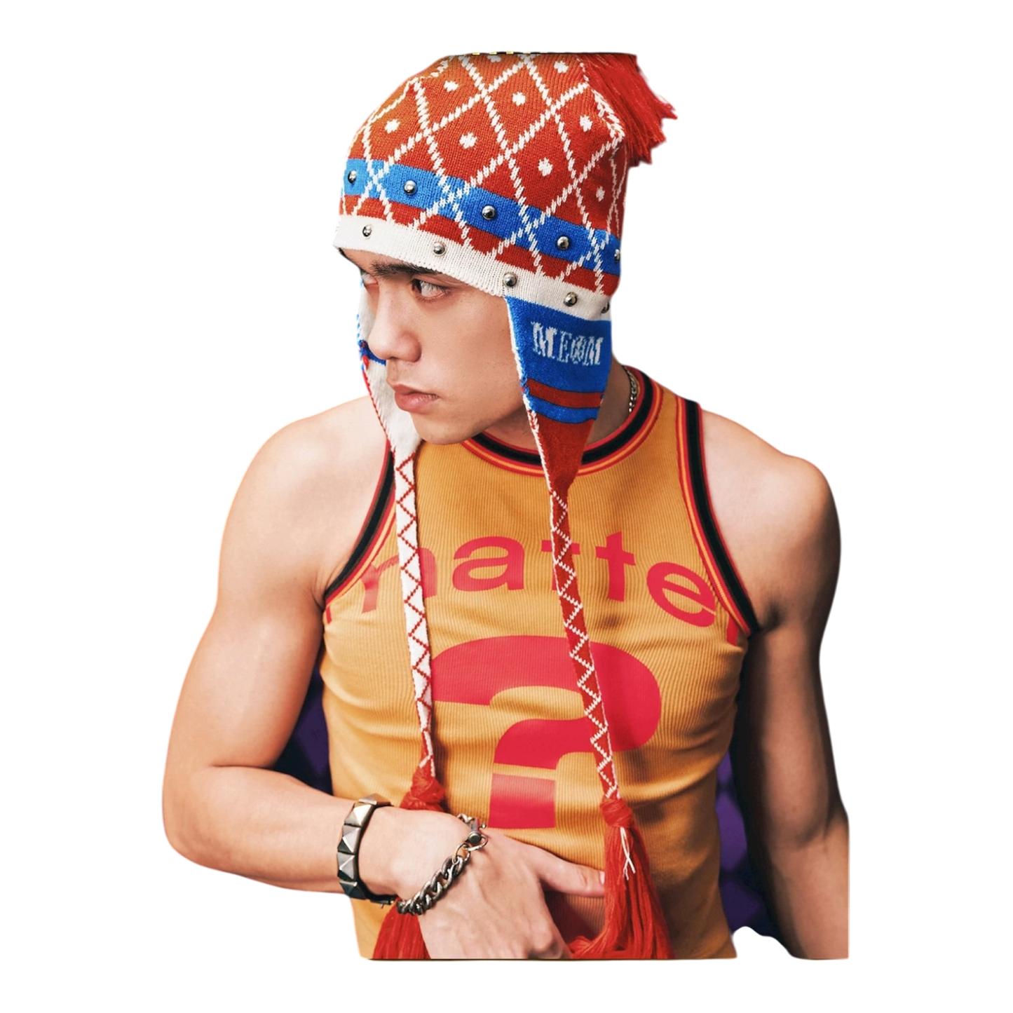 MEDM x JOJO 米斯達毛線帽