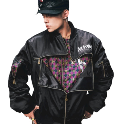 MEDM x JOJO 布加拉提十字拉鍊夾克