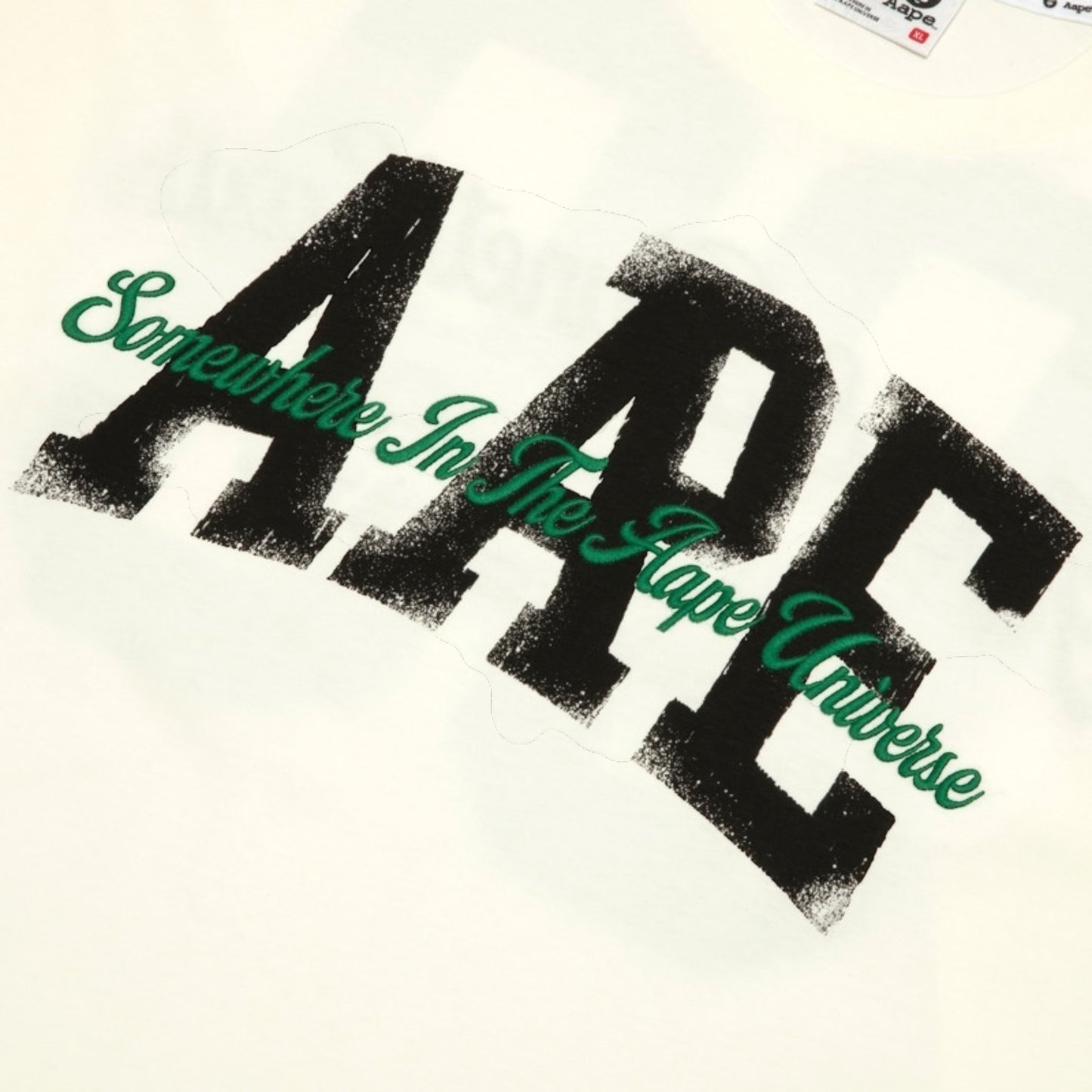 AAPE  字體印刷感長袖