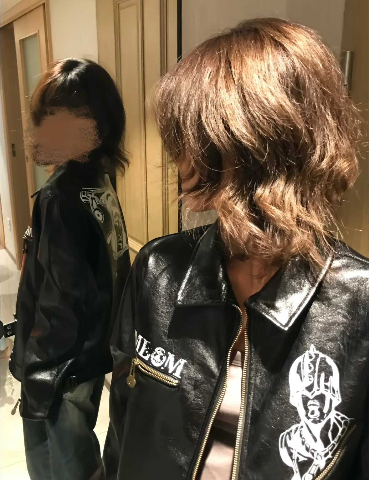 MEDM x JOJO 布加拉提素描皮衣