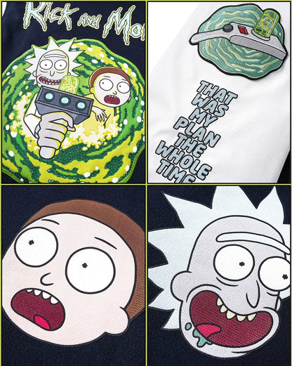 【Rick and Morty官方聯名】WHOOSIS 傳送門棒球外套