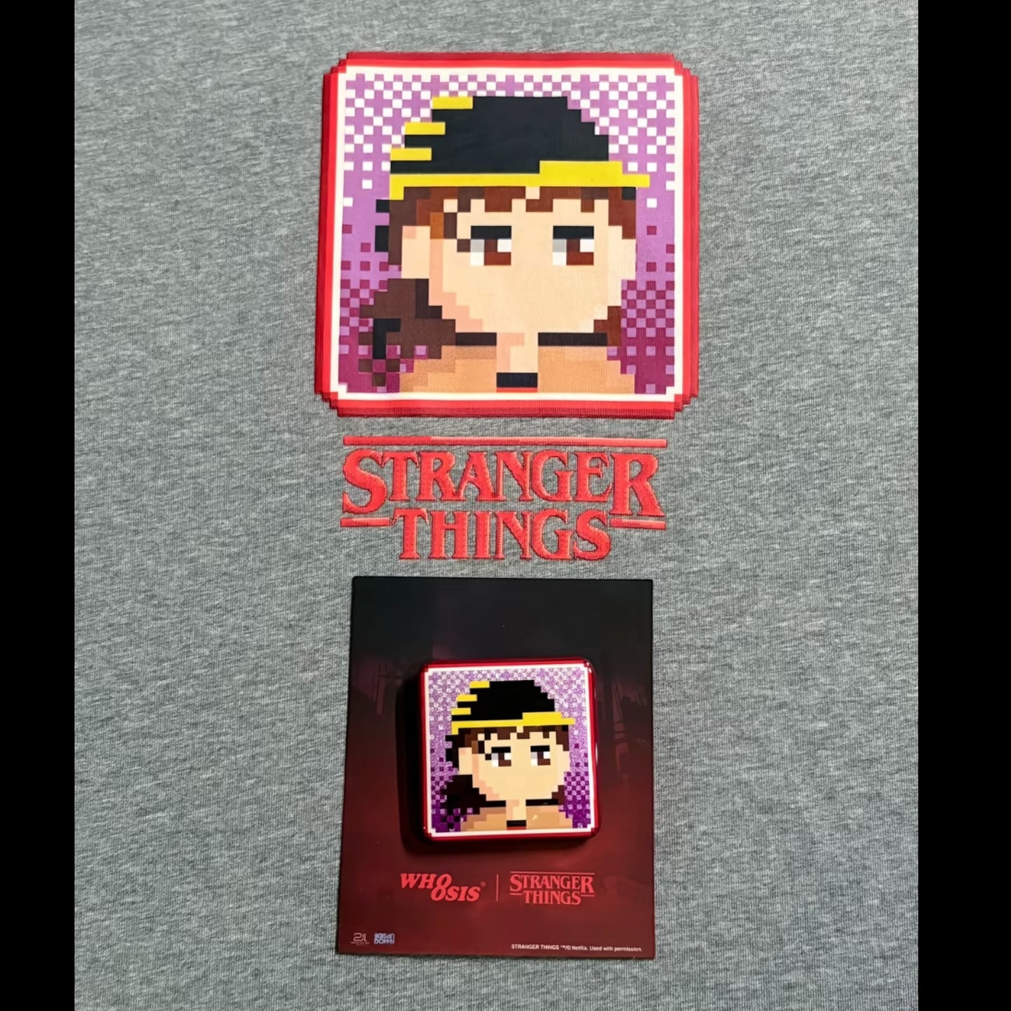 【怪奇物語聯名】像素徽章盲盒