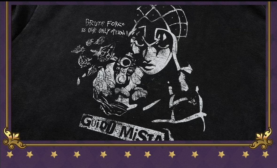 MEDM xJOJO 米斯達連帽外套