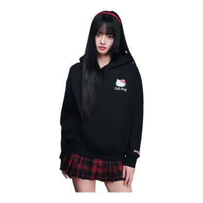【HELLO KITTY官方聯名】愛心櫻桃帽T🍒