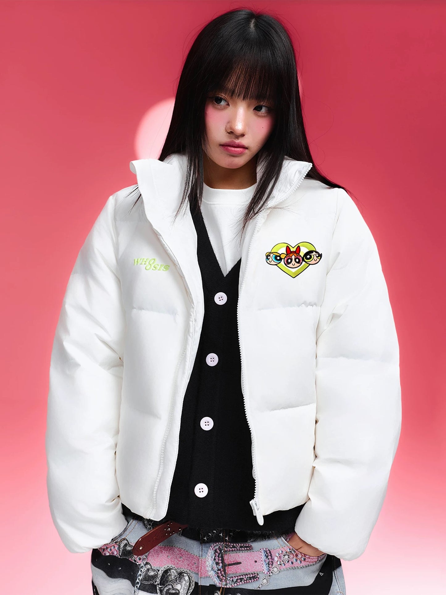 【飛天小女警2.0聯名】WHOOSIS 短款羽絨衣