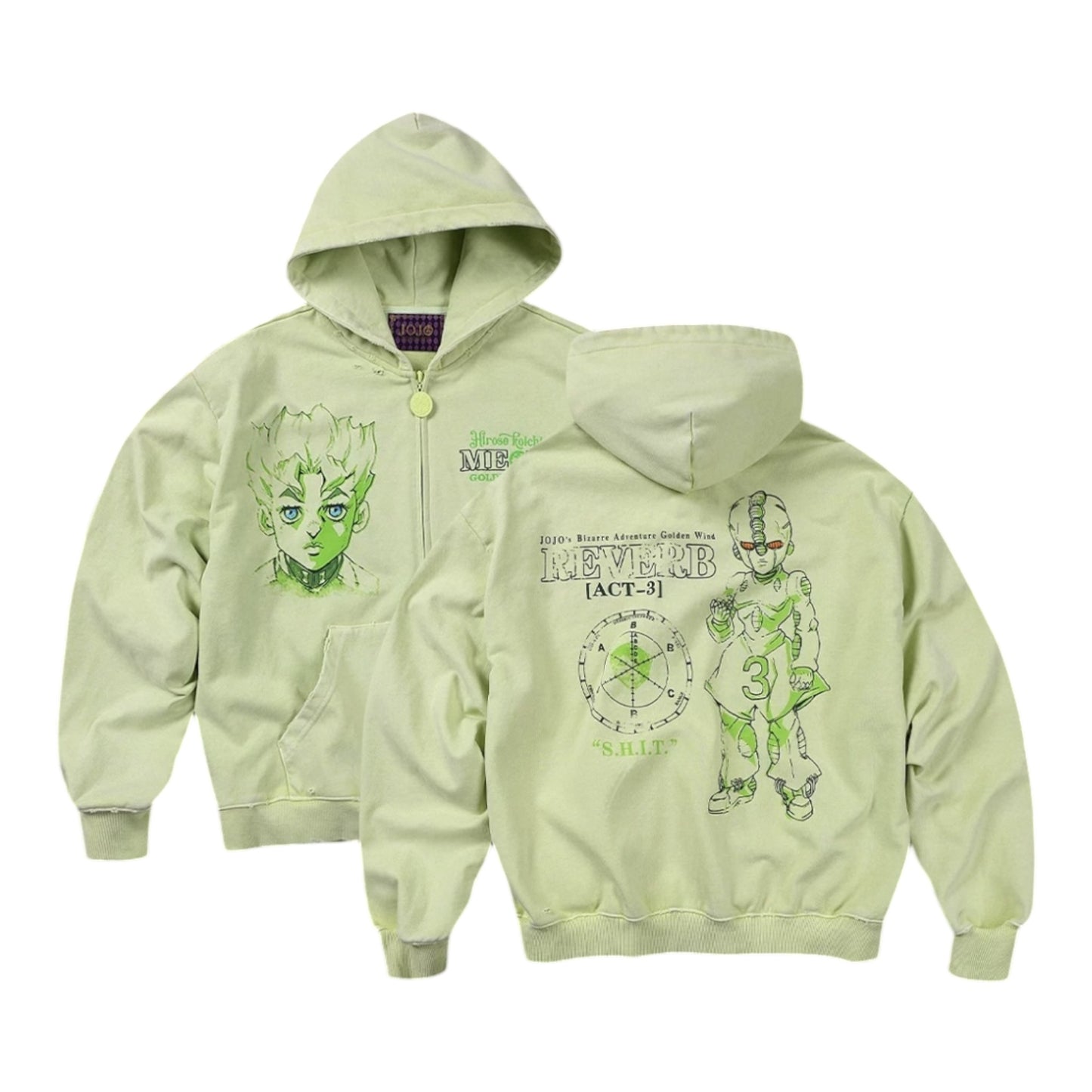 MEDM X JOJO 水洗拉鏈外套