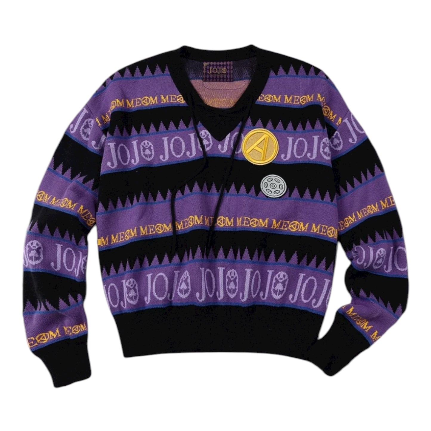 MEDM X JOJO 阿帕基字母刺繡毛衣