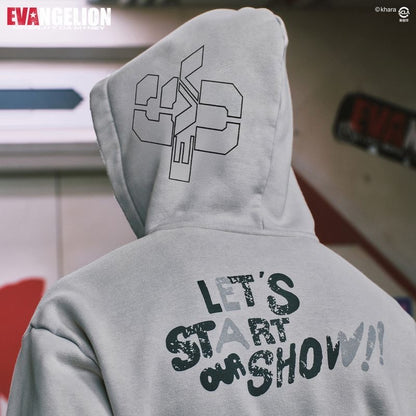 EVA聯名 NEVER END系列人物線稿水洗拉鍊外套