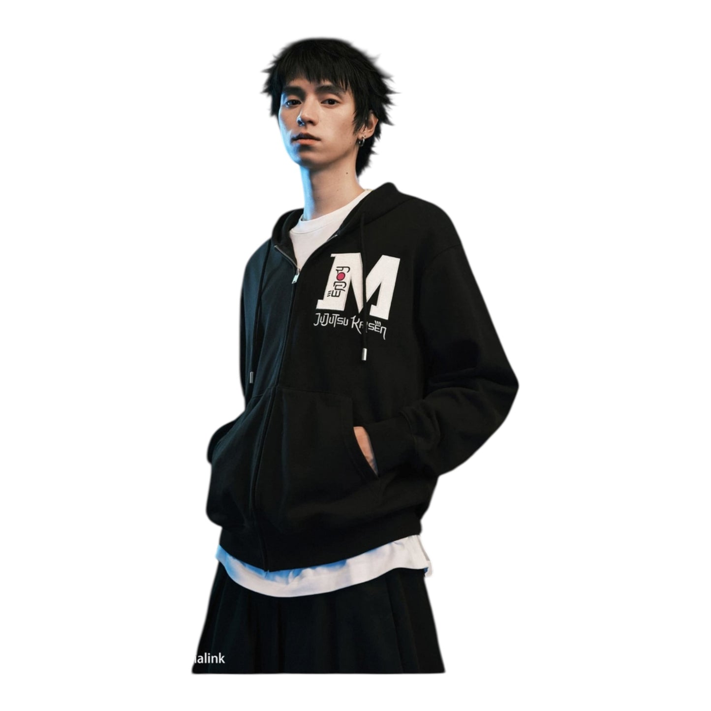 MEDM×咒術回戰聯名-獄門疆拉鍊外套