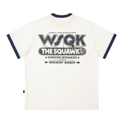 【怪奇物語聯名】WSQK 電台卡車正肩短袖