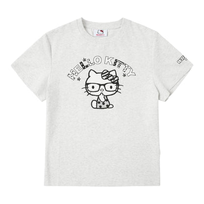 【HELLO KITTY官方聯名】 波點印花女版短袖