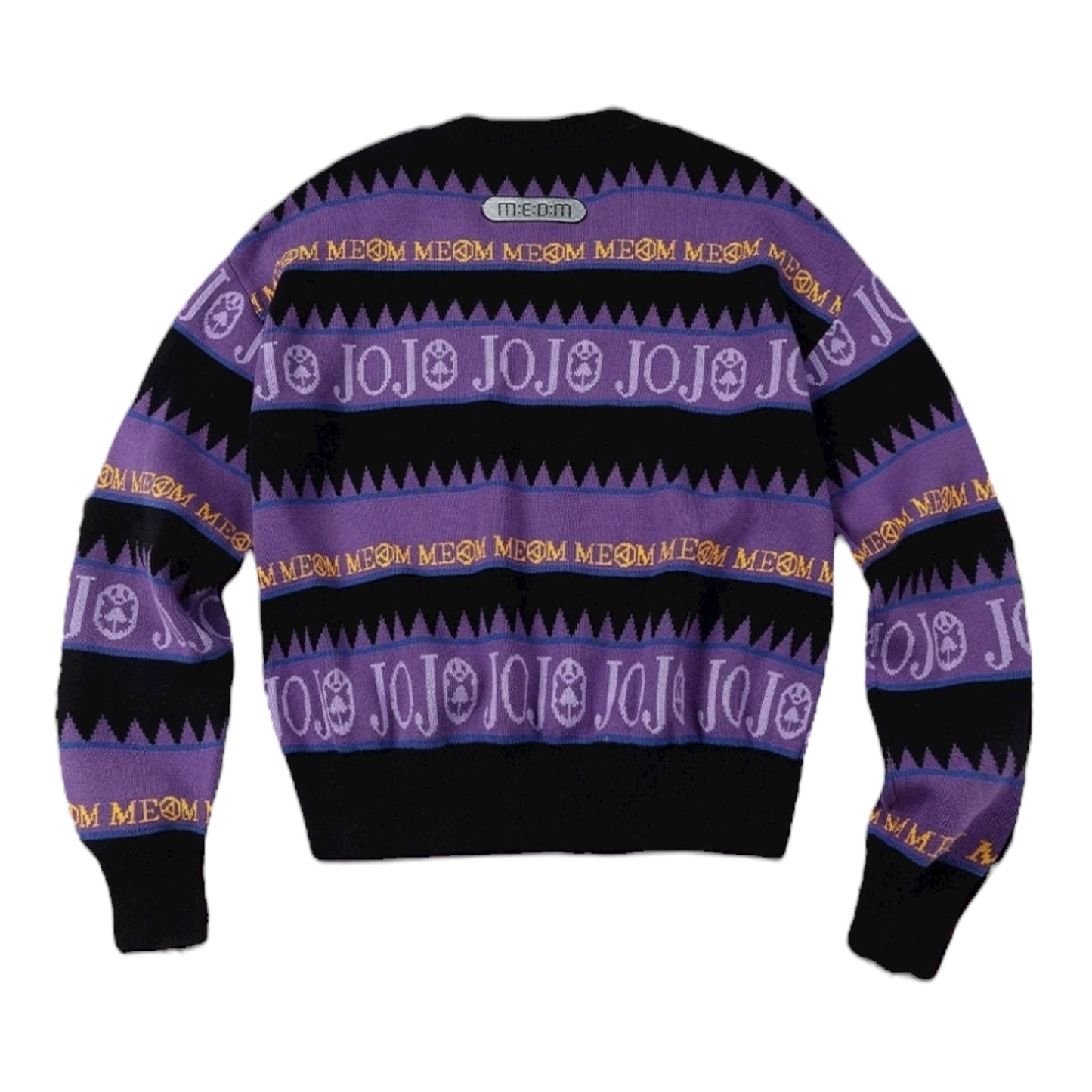 MEDM X JOJO 阿帕基字母刺繡毛衣