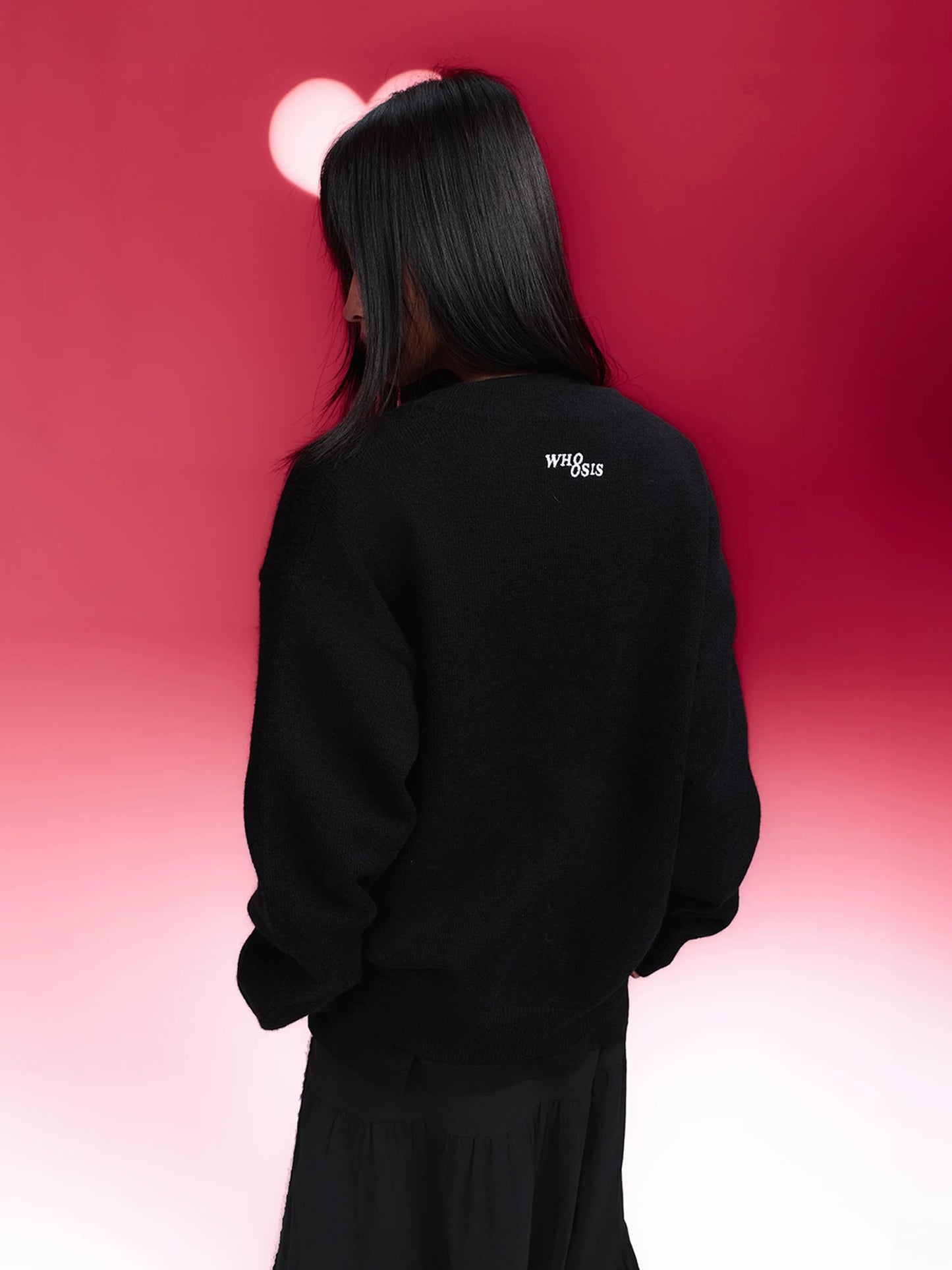 【飛天小女警2.0聯名】WHOOSIS 刺繡開衫毛衣