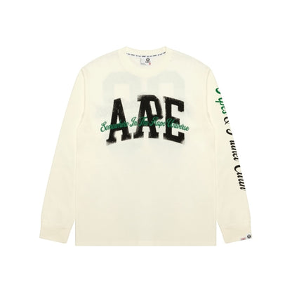 AAPE  字體印刷感長袖