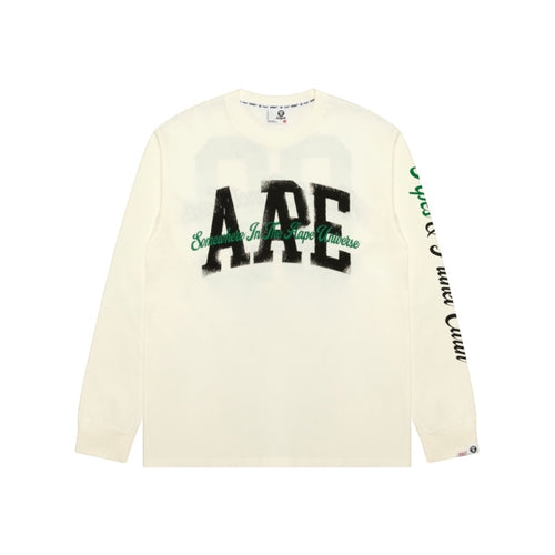 AAPE  字體印刷感長袖