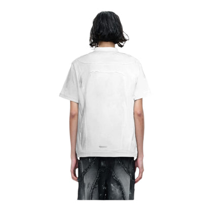 TBHNP 擦髒拼接金屬POLO