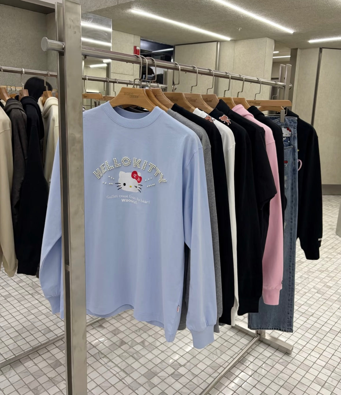 Hello kitty 聯名刺繡長袖
