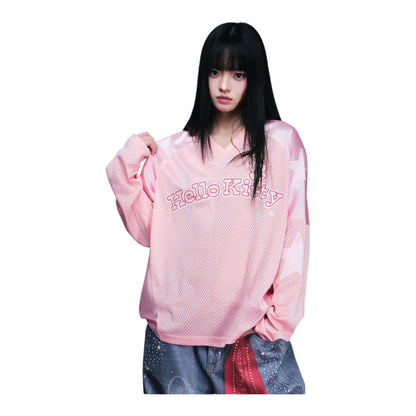 【HELLO KITTY官方聯名】kitty閃粉冰球服